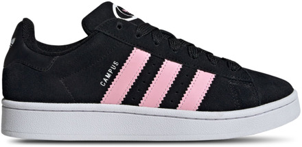 adidas Campus Sneakers Dames - Zwart - Maat 39 1/3 - Leer Black