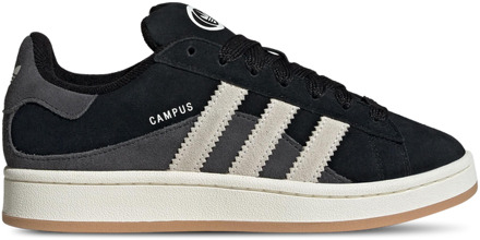 adidas Campus Sneakers Dames - Zwart - Maat 42 2/3 - Leer Black