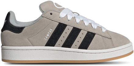adidas Campus Sneakers Dames - Zwart - Maat 44 - Leer Black