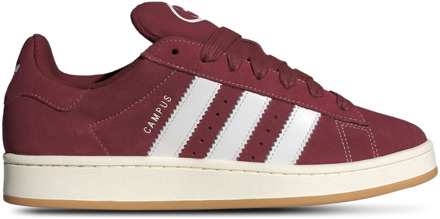 adidas Campus Sneakers Heren - Rood - Maat 42 2/3 - Leer Red