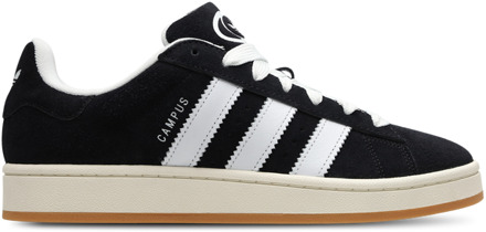 adidas Campus Sneakers Heren - Zwart - Maat 44 2/3 - Leer Black