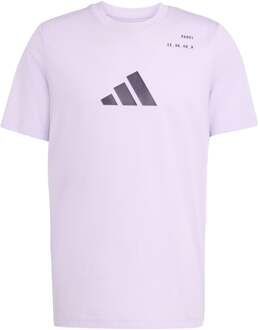 adidas Category Graphic T-shirt Heren-Paars,Zwart lila - S,M,L,XL,XXL