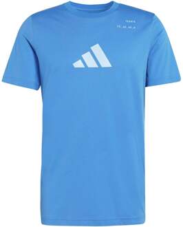 adidas Category Graphic T-shirt Heren turkoois - XXL