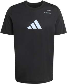 adidas Category Graphic T-shirt Heren zwart - S