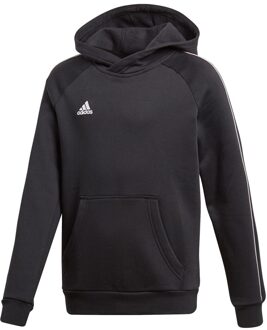 adidas CE9069 CORE18 HOODY Y BLACK/WHITE 128