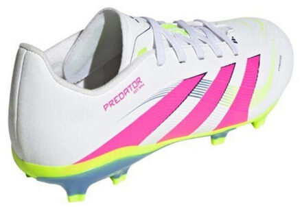 adidas Childrens/kids predator league stevige grond voetbalschoenen Wit - 38