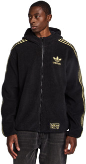 adidas Chile 62 Hoodies Heren - Zwart - Maat M - Sherpa Black