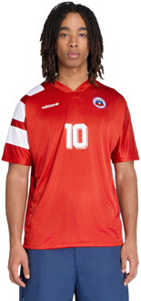 adidas Chile Truien/Replica's Heren - Rood - Maat XXXL - Poly Mesh Red