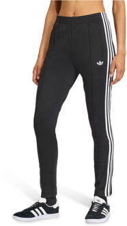 adidas Classic Broeken Dames - Zwart - Maat 42 - Katoen Jersey Black