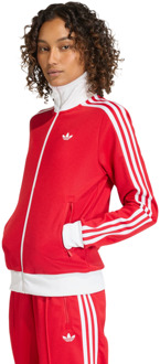 adidas Classic Trainingspakken Dames - Rood - Maat 36 - Katoen Jersey Red