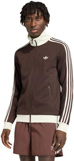 adidas Classic Trainingspakken Heren - Bruin - Maat S - Katoen Jersey Brown