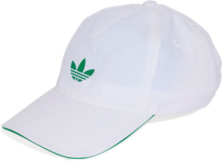 adidas Clima Cap Kinderen-Wit,Groen - nosize