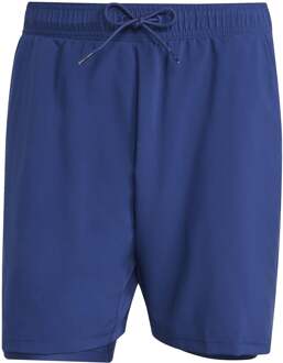 adidas Club 2in1 7in Shorts Heren-Donkerblauw - S,M,L,XL,XXL