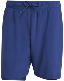 adidas Club 2in1 7in Shorts Heren-Donkerblauw - S,M,XL,XXL