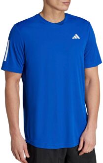 adidas Club 3-Stripes Shirt Heren blauw - wit - L