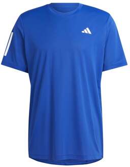 adidas Club 3-Stripes Shirt Heren blauw - wit - L