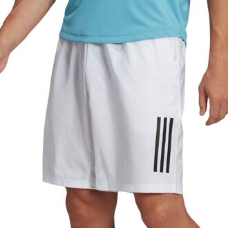 adidas Club 3-Stripes Short Heren wit - zwart - L