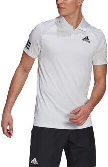 adidas Club 3 -Stripes Sportpolo Heren - Maat L