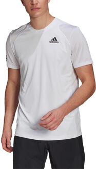 adidas Club 3-Stripes Sportshirt Heren - Maat L