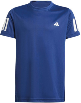 adidas Club 3 Stripes T-shirt Kinderen donkerblauw - 164