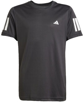 adidas Club 3 Stripes T-shirt Kinderen zwart - 128,140