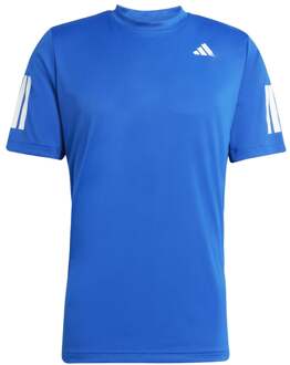 adidas Club 3Stripes T-shirt Heren-Blauw - M