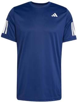 adidas Club 3Stripes T-shirt Heren-donkerblauw - S