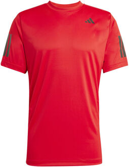 adidas Club 3Stripes T-shirt Heren-rood - XXL