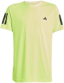 adidas Club 3Stripes T-shirt Jongens-neongroen - 176