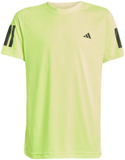 adidas Club 3Stripes T-shirt Kinderen neongroen - 164,176
