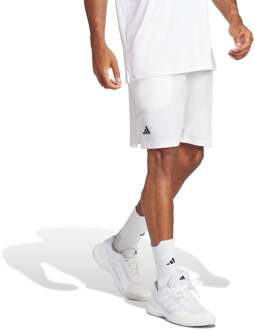 adidas Club 9Inch Sweat Shorts Heren-wit - M