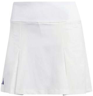 adidas Club Pleated Rok Dames wit - M