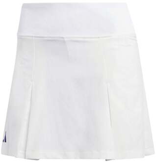 adidas Club Pleated Rok Dames-Wit - XL
