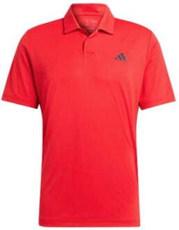 adidas Club Polo Heren S Rood