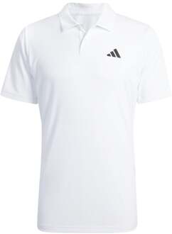adidas Club Polo Heren-Wit - M