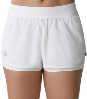 adidas Club Short Sportbroek Dames - White - Maat XS