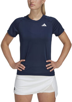 adidas Club T-shirt Dames donkerblauw - XL