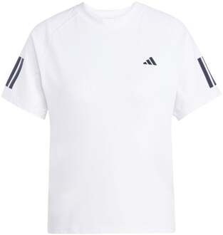 adidas Club T-shirt Dames wit - M