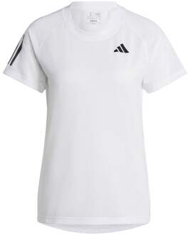 adidas Club T-shirt Dames-Wit - XS