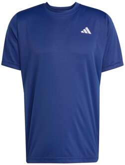 adidas Club T-shirt Heren donkerblauw - S