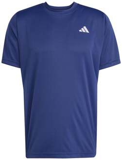 adidas Club T-shirt Heren-Donkerblauw - XXL