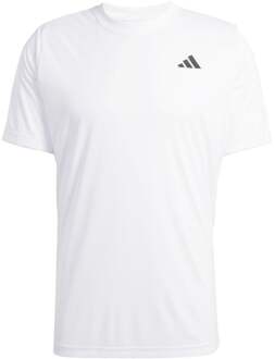 adidas Club T-shirt Heren-Wit - M