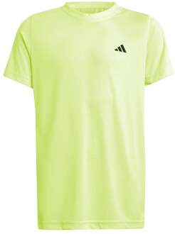 adidas Club T-shirt Kinderen neongroen - 176