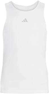 adidas Club Tanktop Meisjes-wit - 140