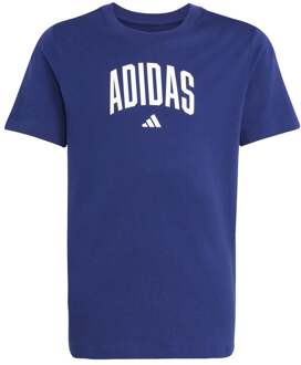 adidas Colleg T-shirt Jongens-Donkerblauw - 152