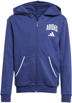 adidas College Full Zip Sportjas Jongens-Donkerblauw - 128,140,152,164,176