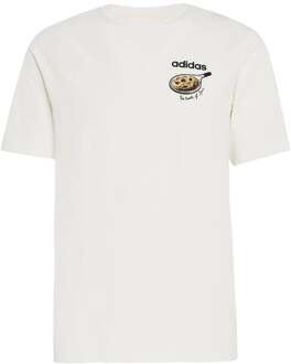 adidas Cookie T-shirt Heren-crème - XXL