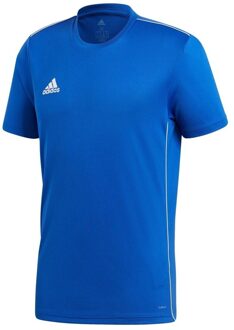 adidas Core 18 Jersey - Blauw Voetbalshirt - XS