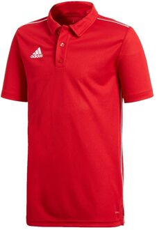 adidas Core 18 Polo Heren - Rood - maat 164