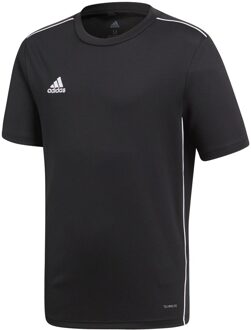 adidas Core 18 Shirt Junior - Zwart-Wit - Maat 128